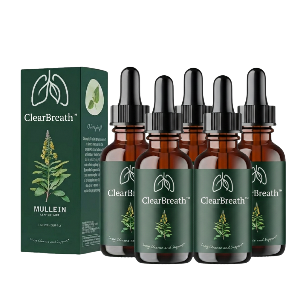 ClearBreath™ Lung Cleansing Drops | Clears Your Airways