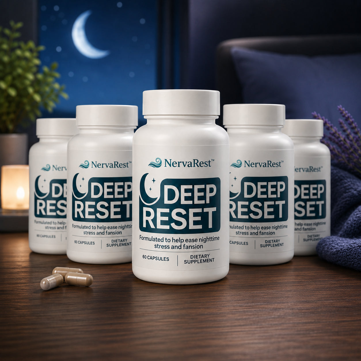 NervaRest™ | Relieves anxiety quickly and restores the brain's natural calm within a week