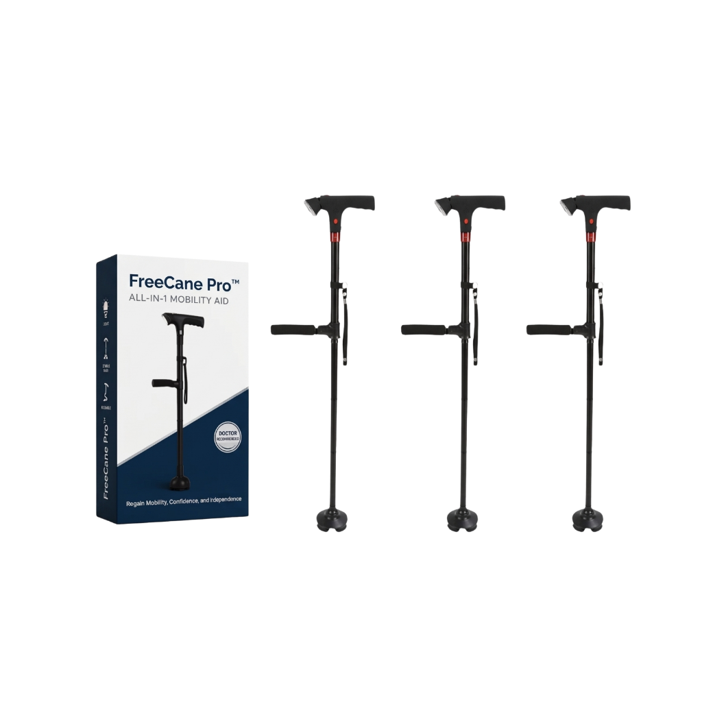 FreeCane Pro™ – Stability Support Cane for Natural Movement and Daily Mobility