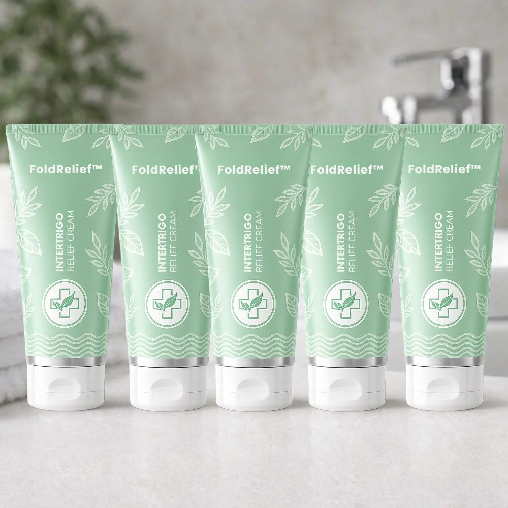 FoldRelief™ Intertrigo Soothing Cream | Treats skin fold rashes