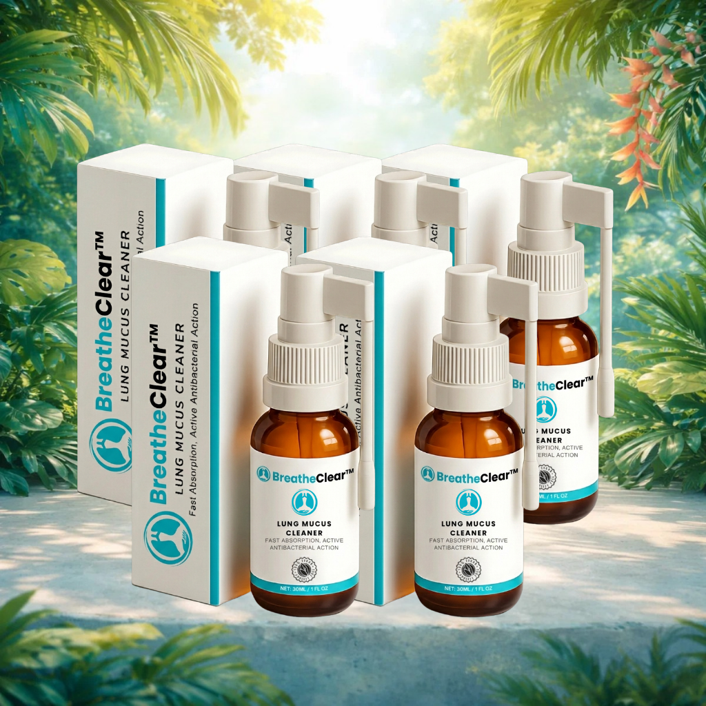 BreatheClear™ – Daily Respiratory Support Supplement