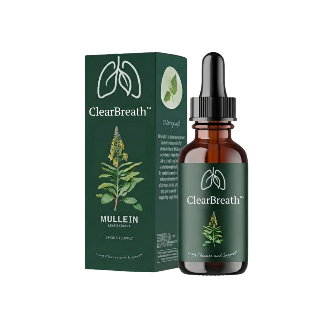 ClearBreath™ Lung Cleansing Drops | Clears Your Airways