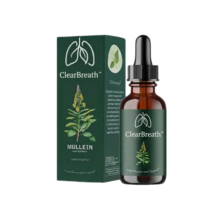 ClearBreath™ Lung Cleansing Drops | Clears Your Airways