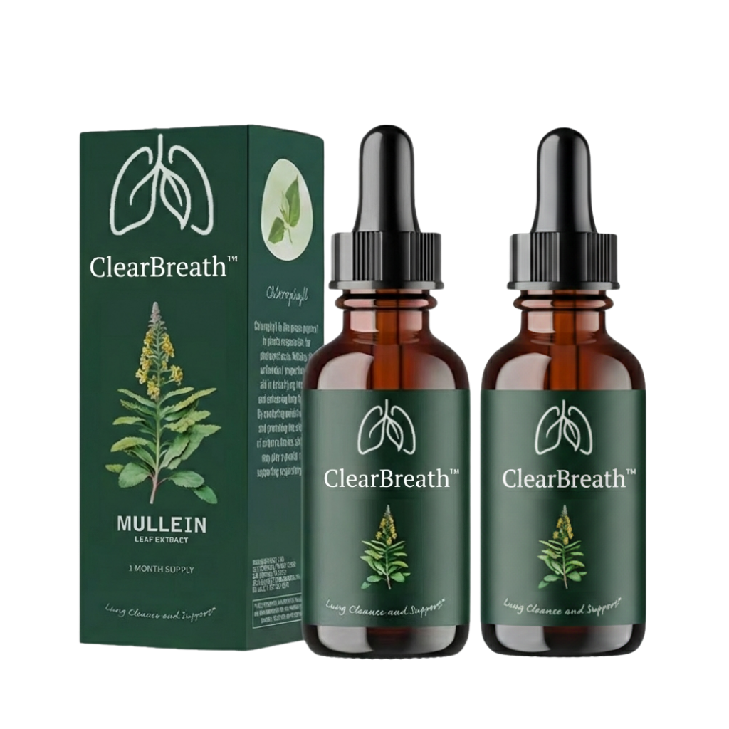 ClearBreath™ Lung Cleansing Drops | Clears Your Airways