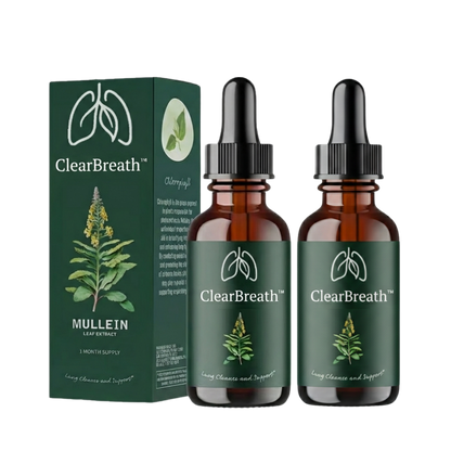 ClearBreath™ Lung Cleansing Drops | Clears Your Airways