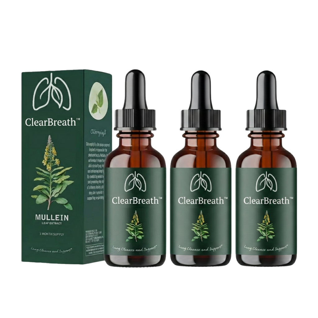 ClearBreath™ Lung Cleansing Drops | Clears Your Airways