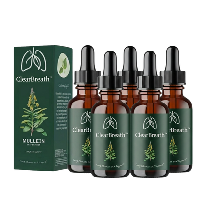 ClearBreath™ Lung Cleansing Drops | Clears Your Airways
