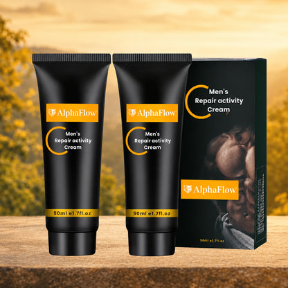 AlphaFlow™ Men’s Cream | Go Longer, Feel Stronger — Transform in just 7 Days!