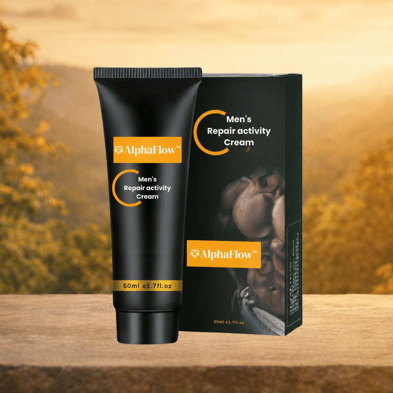 AlphaFlow™ Men’s Cream | Go Longer, Feel Stronger — Transform in just 7 Days!