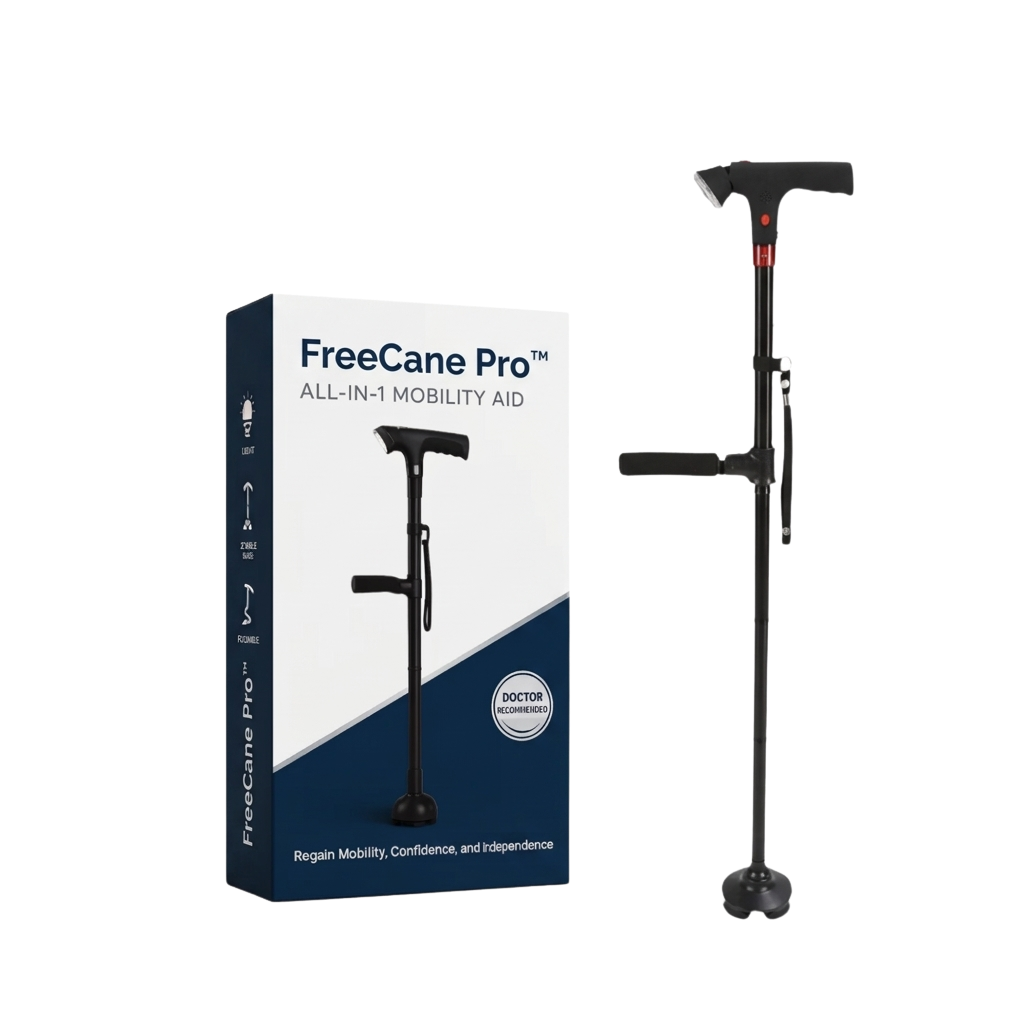 FreeCane Pro™ – Stability Support Cane for Natural Movement and Daily Mobility