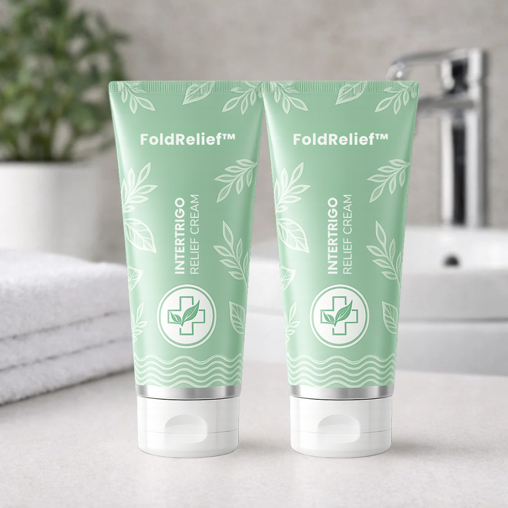 FoldRelief™ Intertrigo Soothing Cream | Treats skin fold rashes