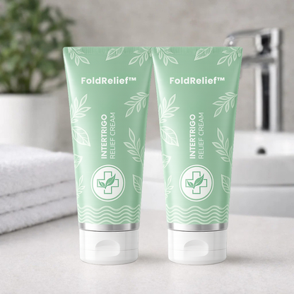FoldRelief™ Intertrigo Soothing Cream | Treats skin fold rashes