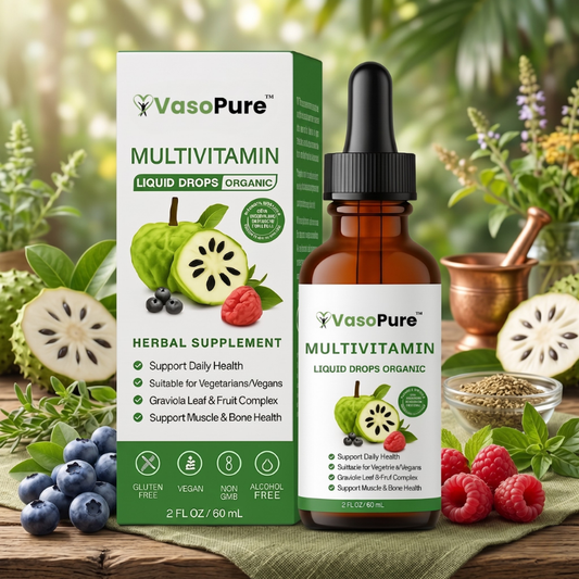 VasoPure™ Blood Pressure Drops | Eliminate High Blood Pressure and Stroke Risk in 72 Hours