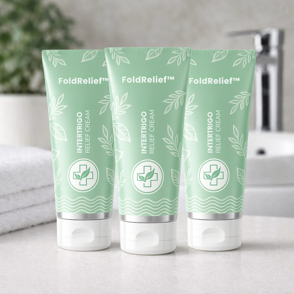 FoldRelief™ Intertrigo Soothing Cream | Treats skin fold rashes