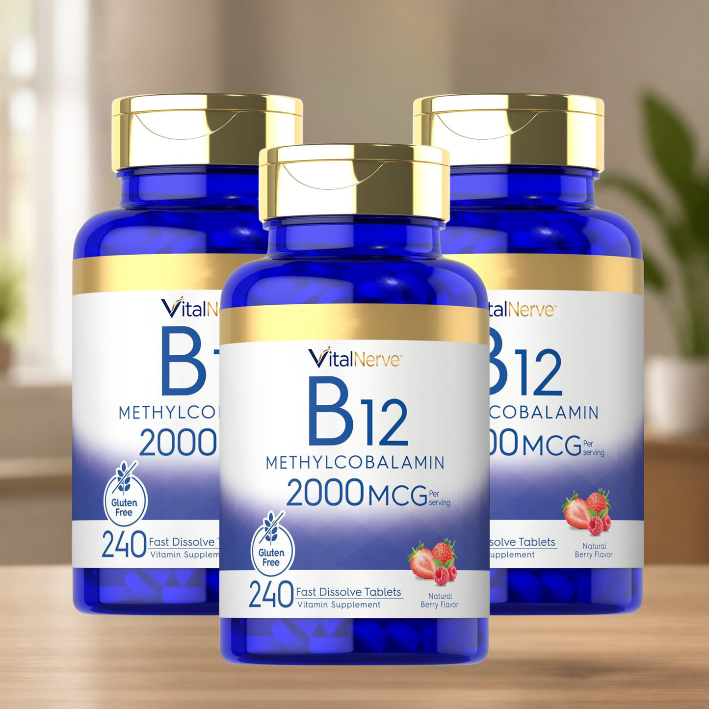 VitalNerve™ | Vitamin B12 Supplement – Daily Nutritional Support