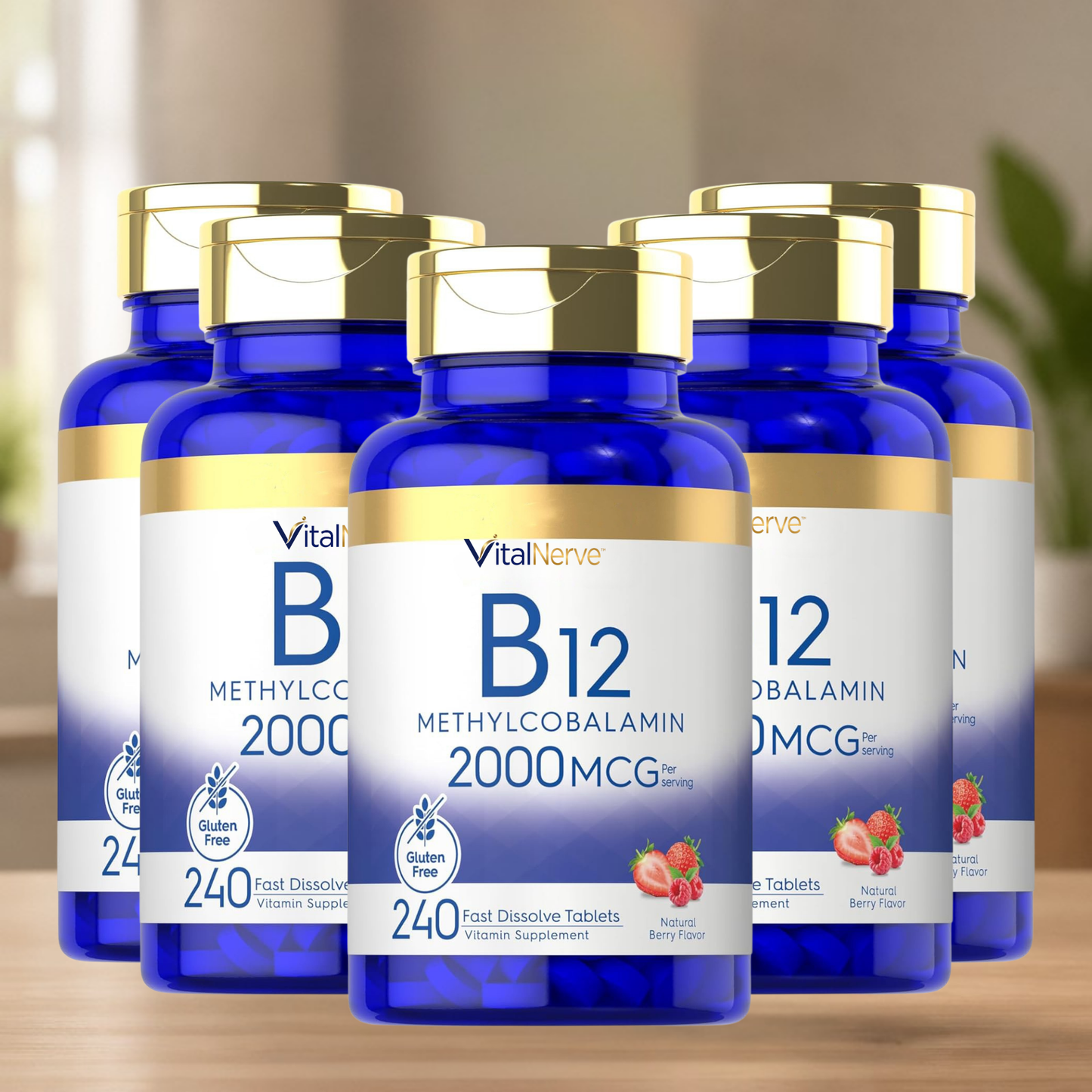 VitalNerve™ | Vitamin B12 Supplement – Daily Nutritional Support
