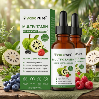VasoPure™ Blood Pressure Drops | Eliminate High Blood Pressure and Stroke Risk in 72 Hours