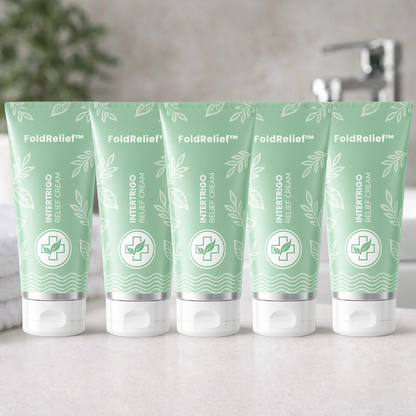 FoldRelief™ Intertrigo Soothing Cream | Treats skin fold rashes