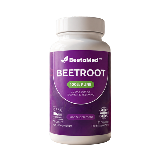 BeetaMed™ Beetroot Capsules – Daily Circulation, Energy & Joint Support Supplement