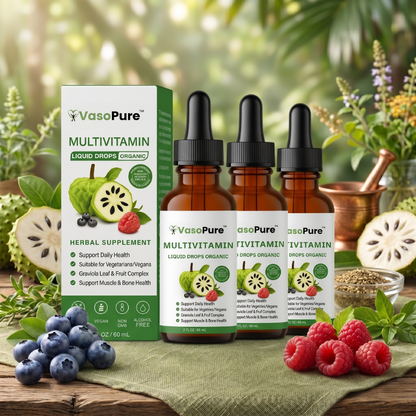 VasoPure™ Blood Pressure Drops | Eliminate High Blood Pressure and Stroke Risk in 72 Hours