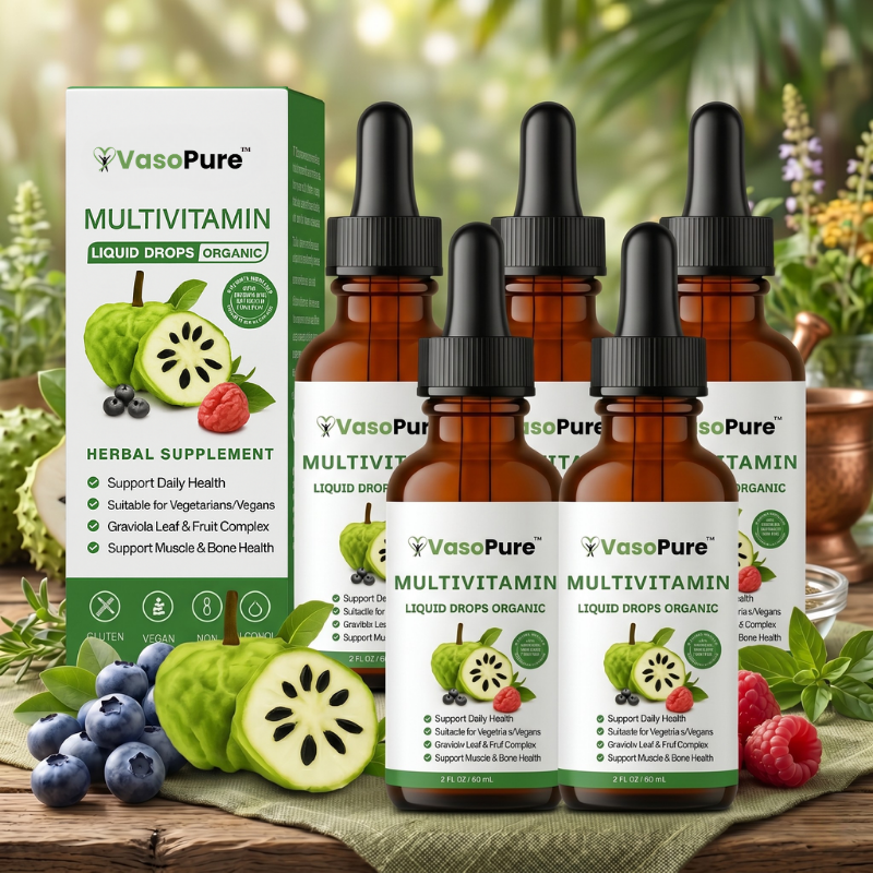 VasoPure™ Blood Pressure Drops | Eliminate High Blood Pressure and Stroke Risk in 72 Hours
