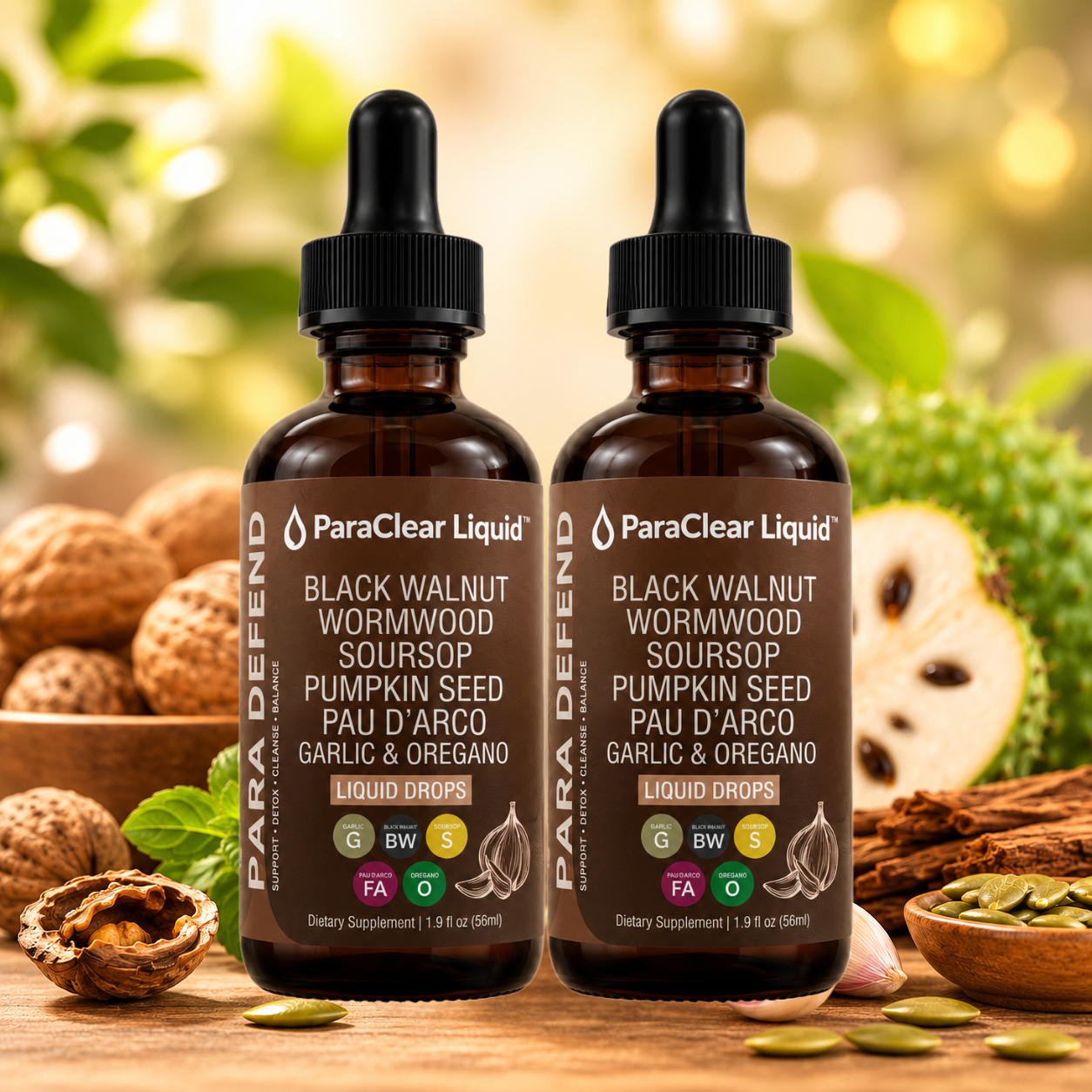 ParaClear Liquid™ | Eliminate parasites and get a flat stomach in just 7 days